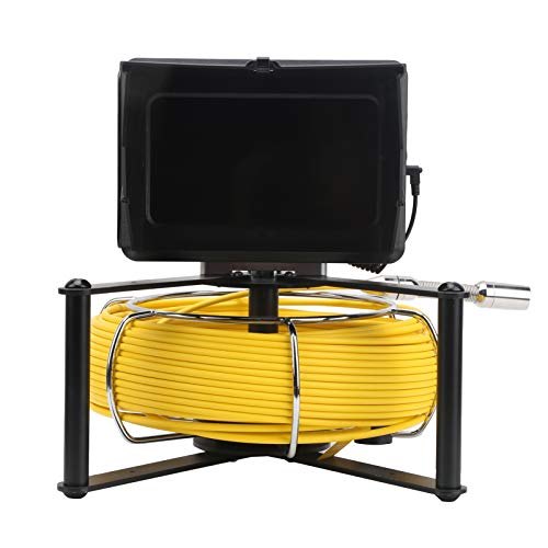 **7-Inch LCD Drain Inspection Camera with Aluminum Case - Sewer Pipe Video Camera for Under Floors, Attics & Inside Walls - Perfect for Plumbing, HVAC & Home Inspections**