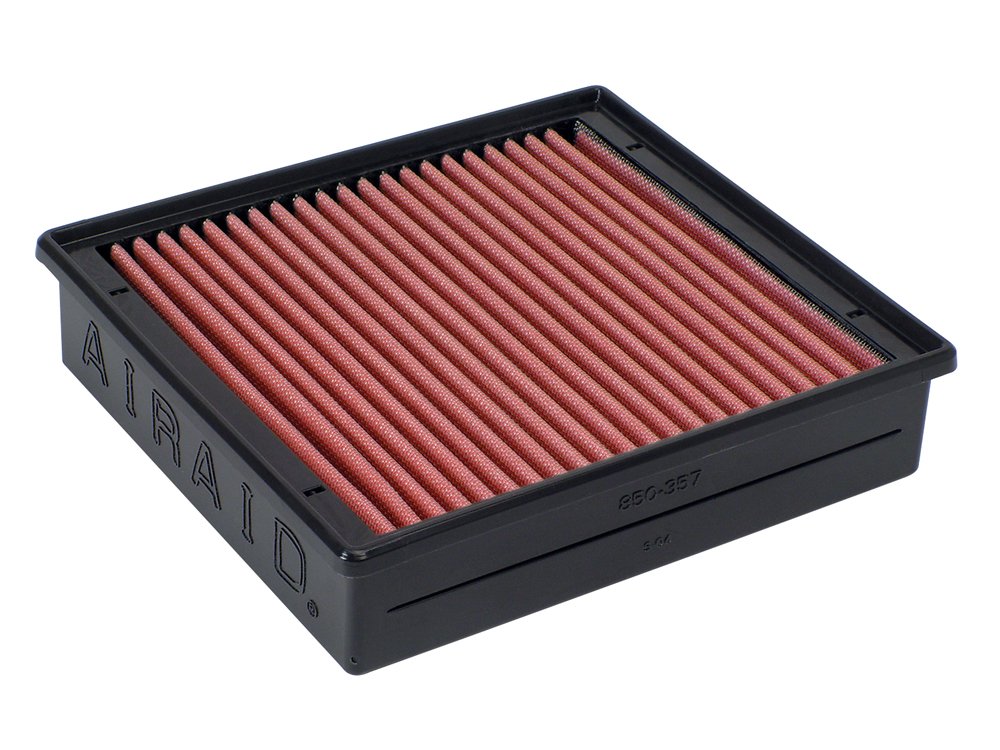 Airaid 851-357 Direct Replacement Premium Dry Air Filter for Cars & Trucks - High Performance Engine Protection for Off-Road & Daily Driving