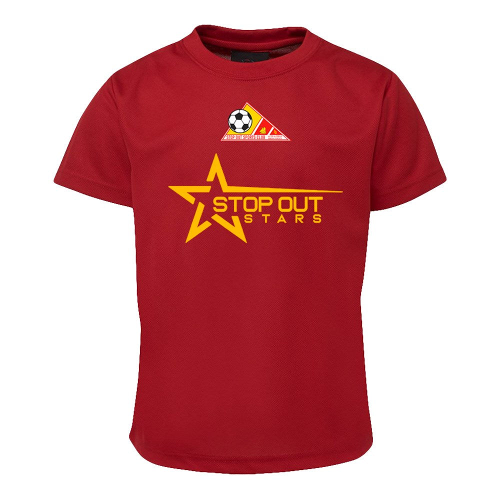 Stop Out Stars First Kicks Tee - Soft Cotton Baby Bodysuit for Newborns | Perfect for First Photos, Baby Showers & Special Occasions