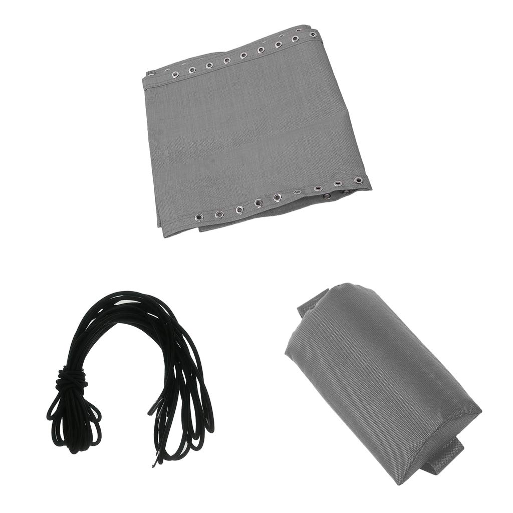 LOVIVER Replacement Cords & Laces, Fabric Cloth & Headrest Pillow for Lawn Chair, Patio Recliner Repair Kit - Perfect for Outdoor Furniture Maintenance and DIY Chair Repair