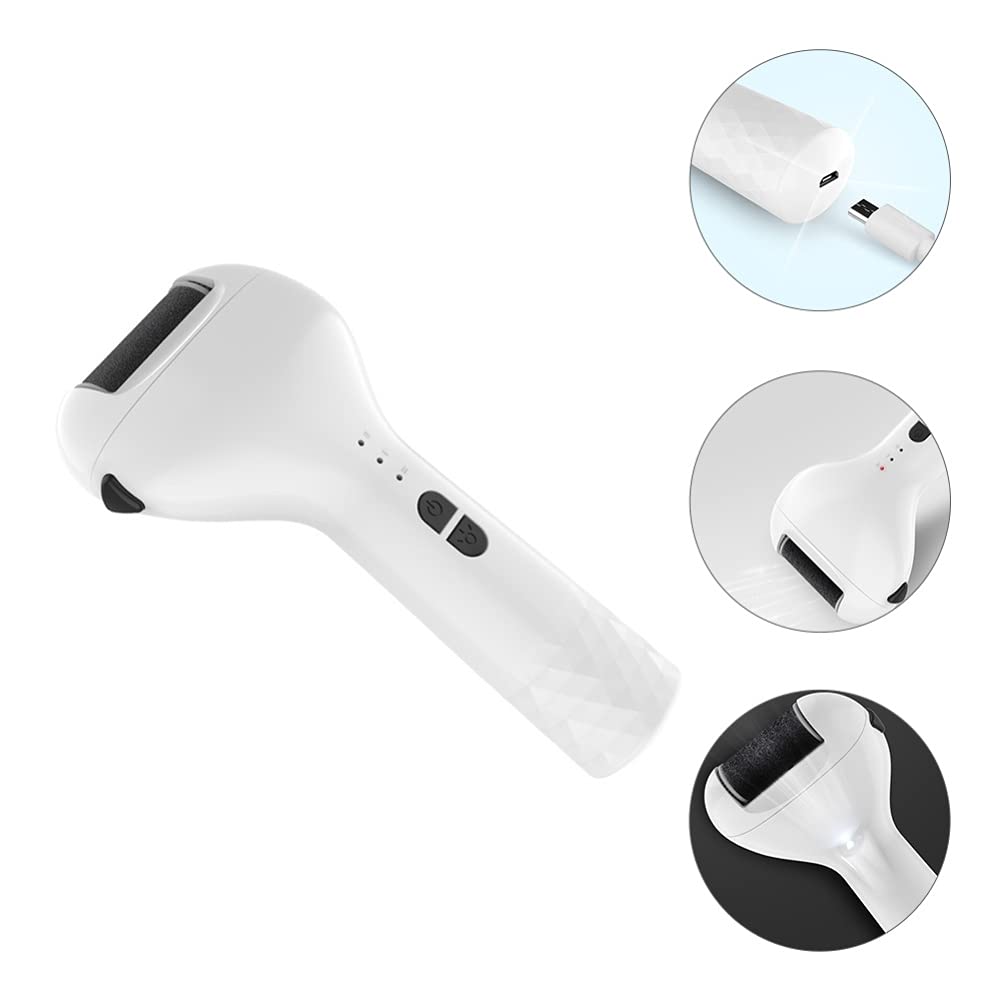 Professional Electric Foot Scraper Kit - Reusable Dead Skin Remover & Callus Trimmer for Pedicure, Soft & Smooth Feet - Perfect for Home Spa, Salon Care & DIY Foot Treatment
