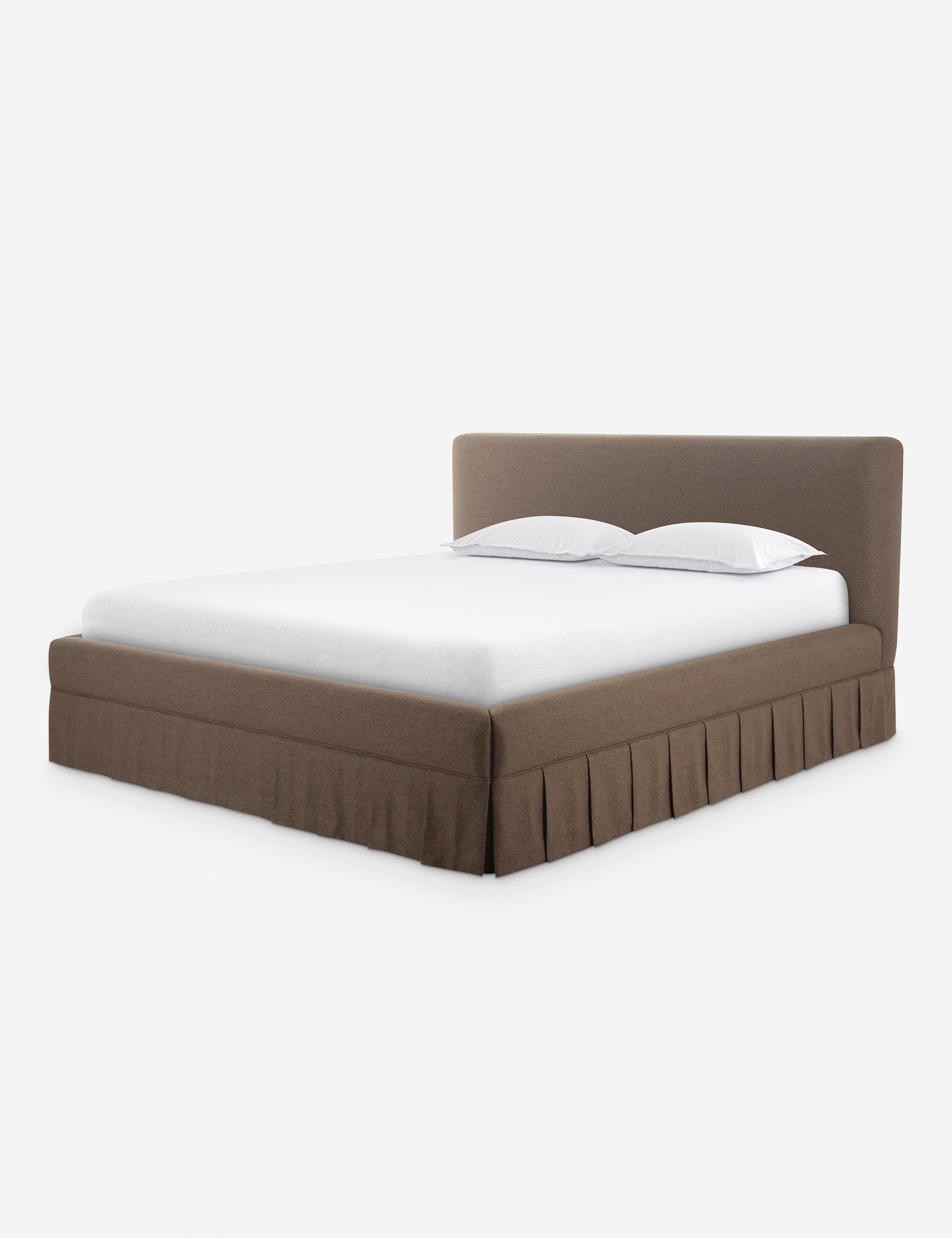 Belden Modern Platform Bed Frame - Queen Size, Sturdy Wooden Slat Support, Easy Assembly - Perfect for Bedroom, Guest Room & Small Spaces