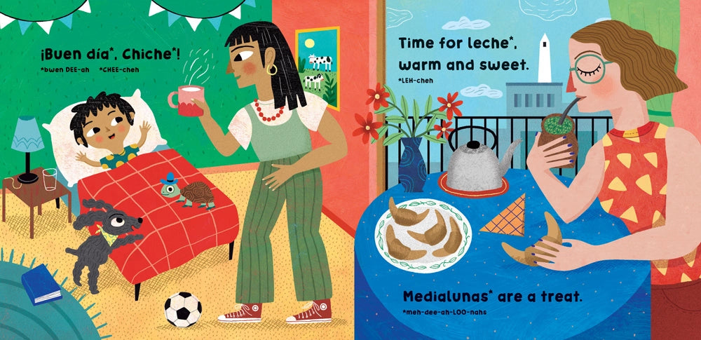 Our World: Argentina Board Book - Bilingual English & Spanish Children's Travel Book for Kids Ages 2-5 | Perfect for Early Learning & Multicultural Education