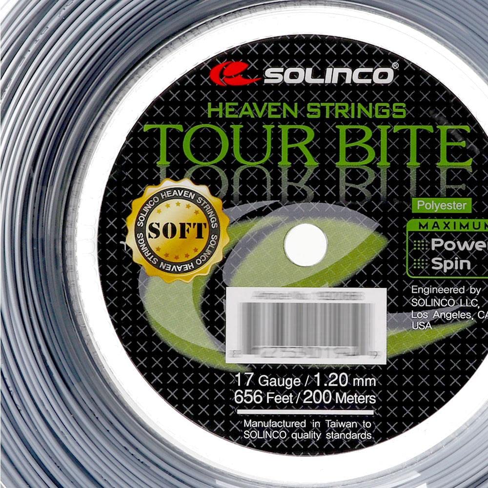 Solinco Premium Tennis String Reel - High-Performance Polyester String for Tennis Rackets | Perfect for Competitive Play & Tournament Matches