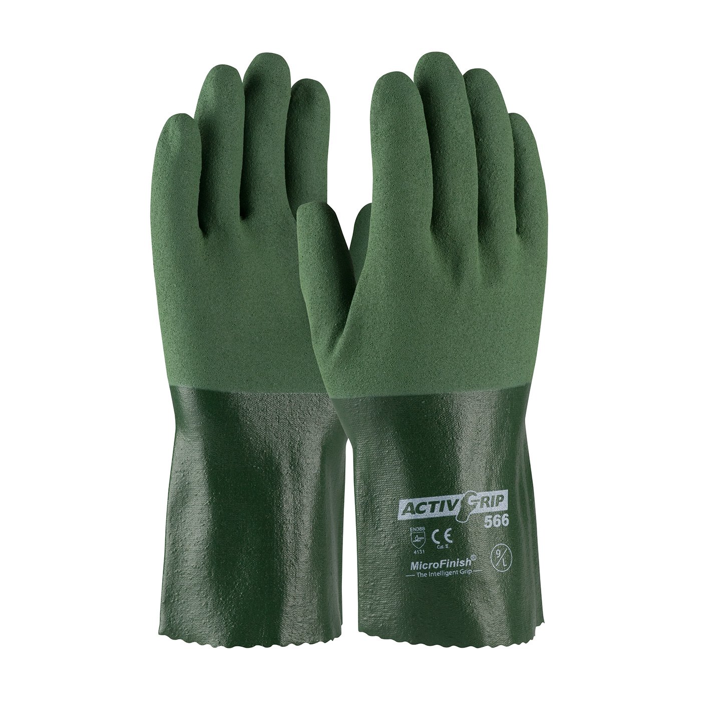 56-AG566/S Nitrile Coated Work Gloves with Cotton Liner - 12