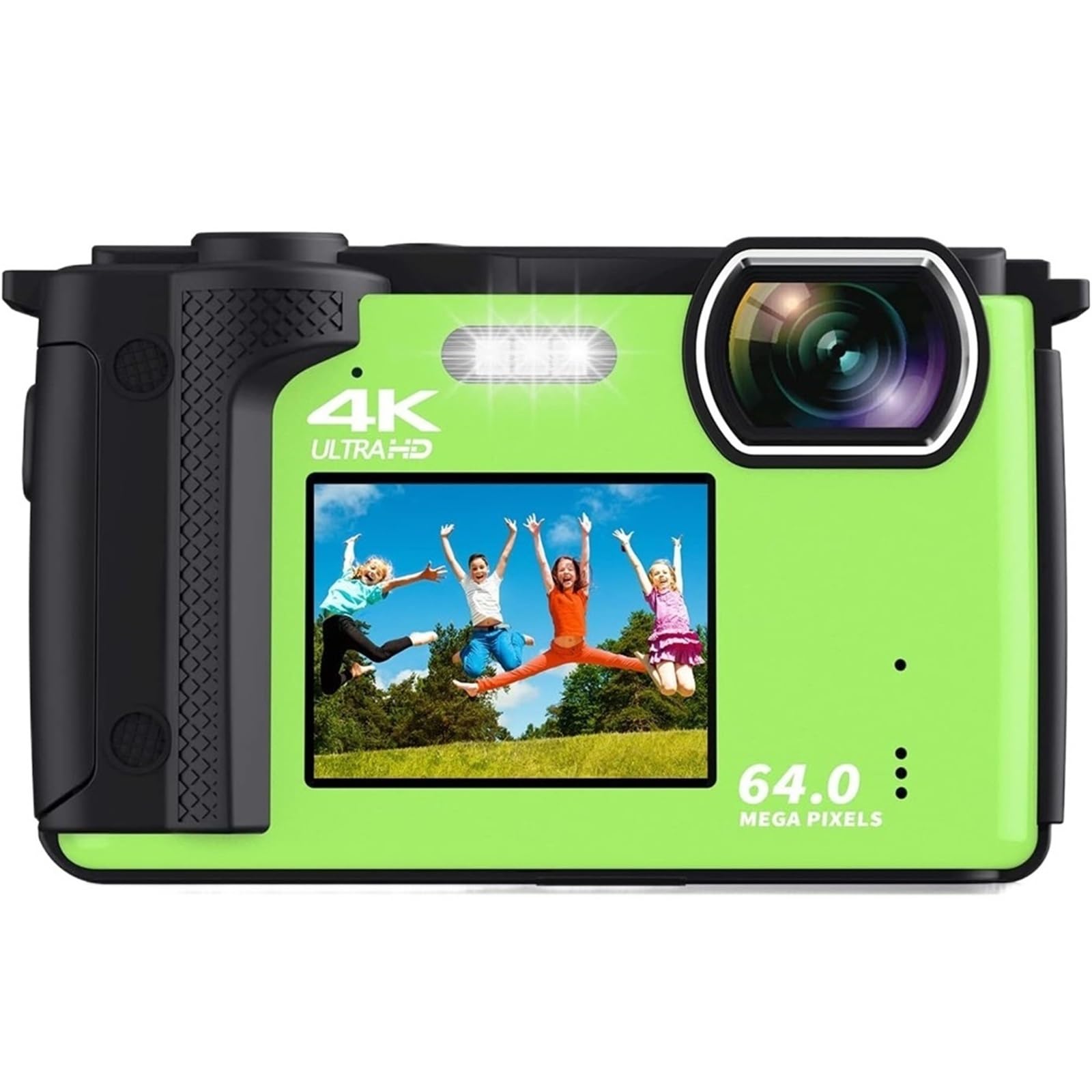 **MZZYG 64MP Dual Screen WiFi 4K Video Camera - 2