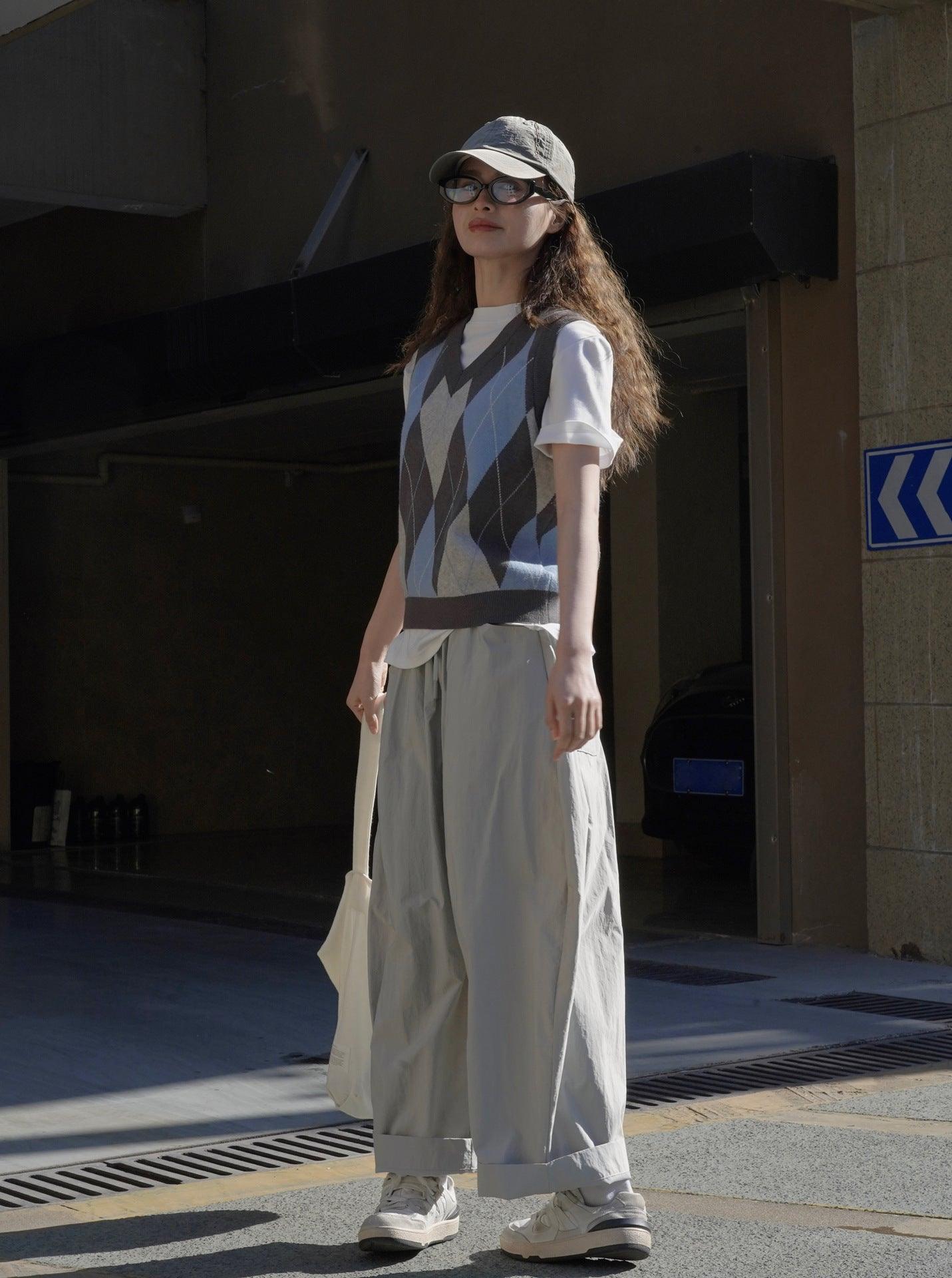 Lightweight Breathable Wide Leg Casual Pants for Women - Comfortable Lounge & Travel Pants for Everyday Wear