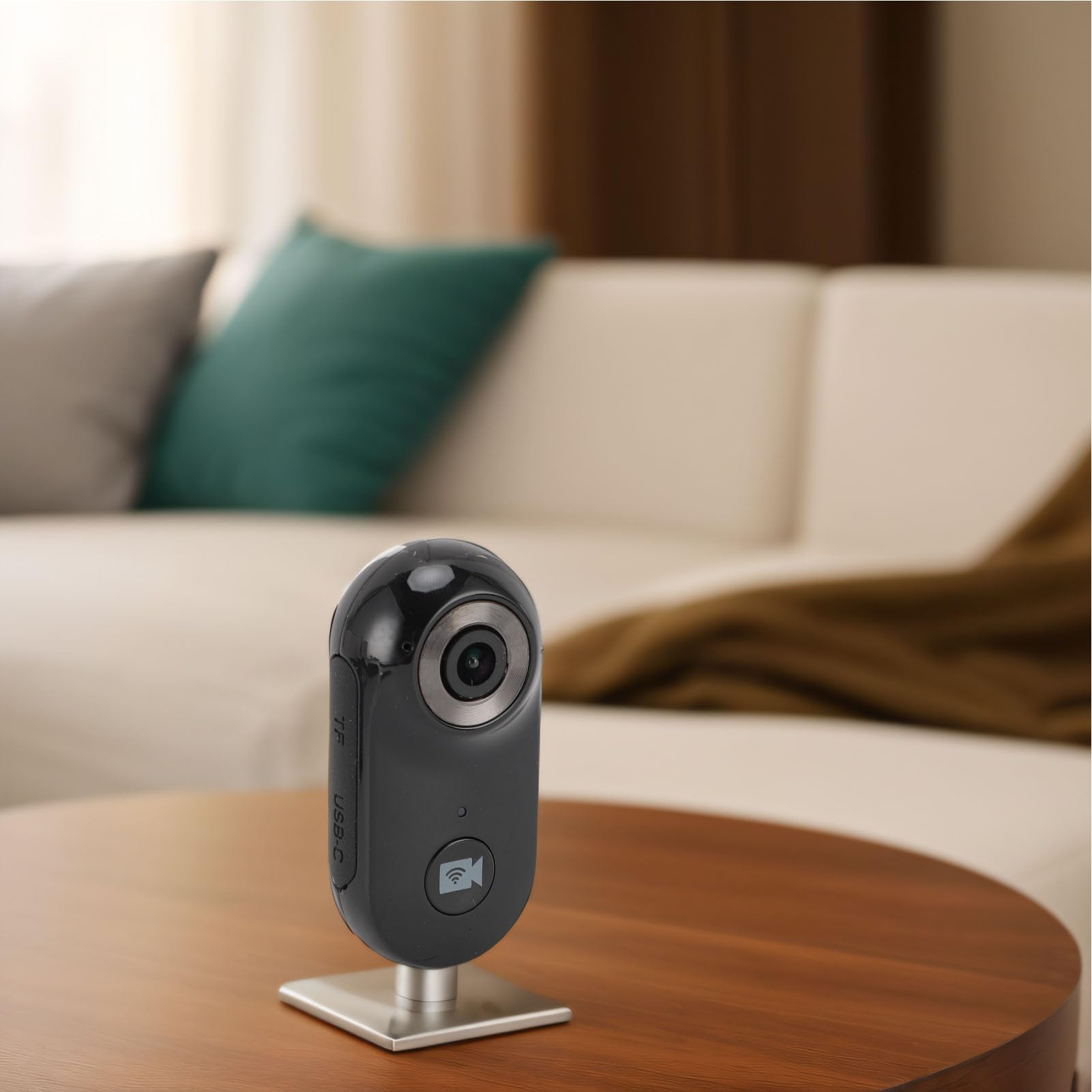 ASHATA 1080P Mini Magnetic Thumb Action Camera - Wearable Body Camera with App Remote Control for Outdoor Adventures, Pet Recording & Daily Vlogging | Perfect for Hiking, Travel Vlogs, Pet Monitoring and Hands-Free Recording