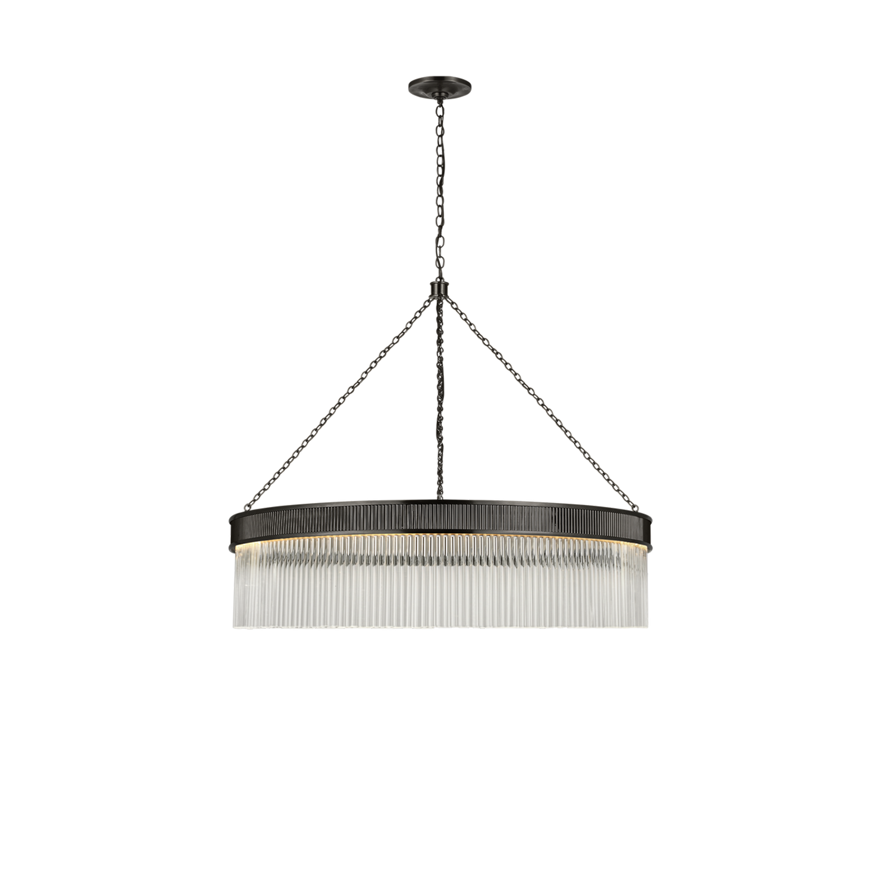 Menil Large Chandelier - Elegant Crystal Ceiling Light Fixture for Dining Room, Living Room & Bedroom | Modern Luxury Lighting for Home Decor