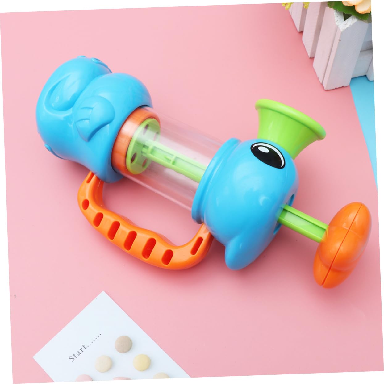 HEMOTON 2 Pack Water Spray Bath Toys for Kids - Fun Faucet & Pump Water Play Set for Bathtub, Pool & Outdoor Activities - BPA Free Baby Bath Time Essentials