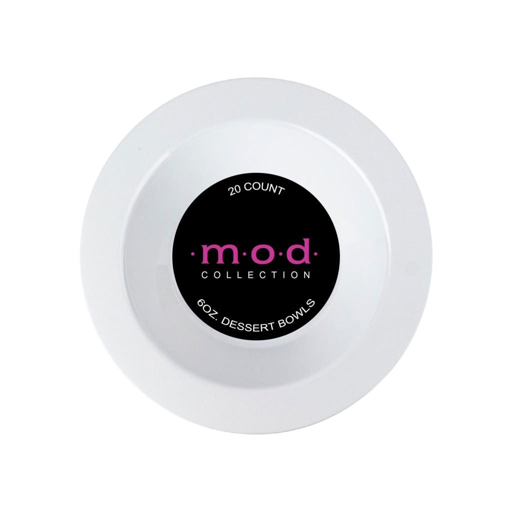 20-Pack White Round Plastic Plates - 10 Inch Disposable Dinner Plates for Parties, Picnics & BBQs - Durable & Eco-Friendly Disposable Tableware