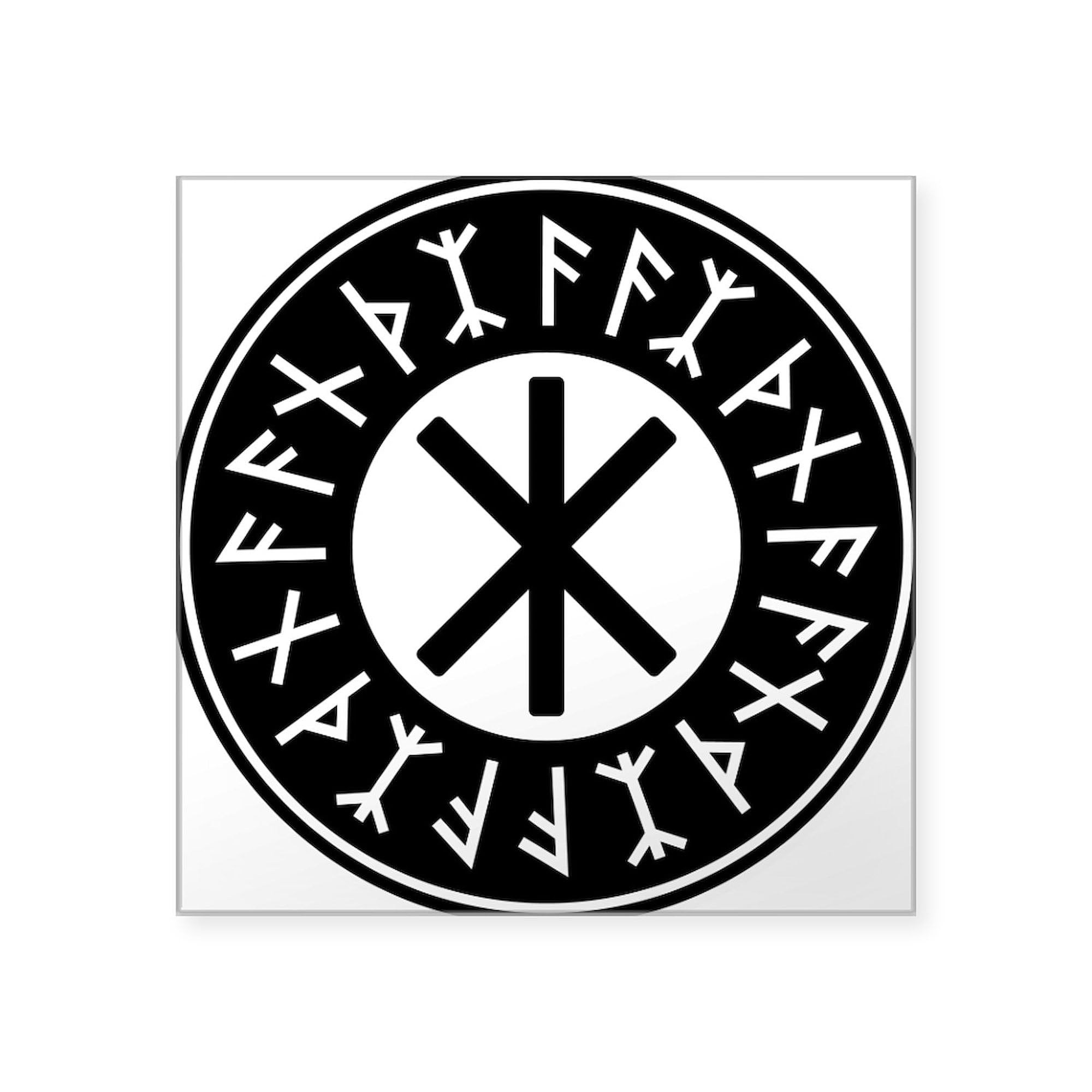 Odin's Protection Norse Viking Sticker - Waterproof Vinyl Decal for Cars, Laptops, Windows | Perfect for Bumpers, Notebooks, Home Decor