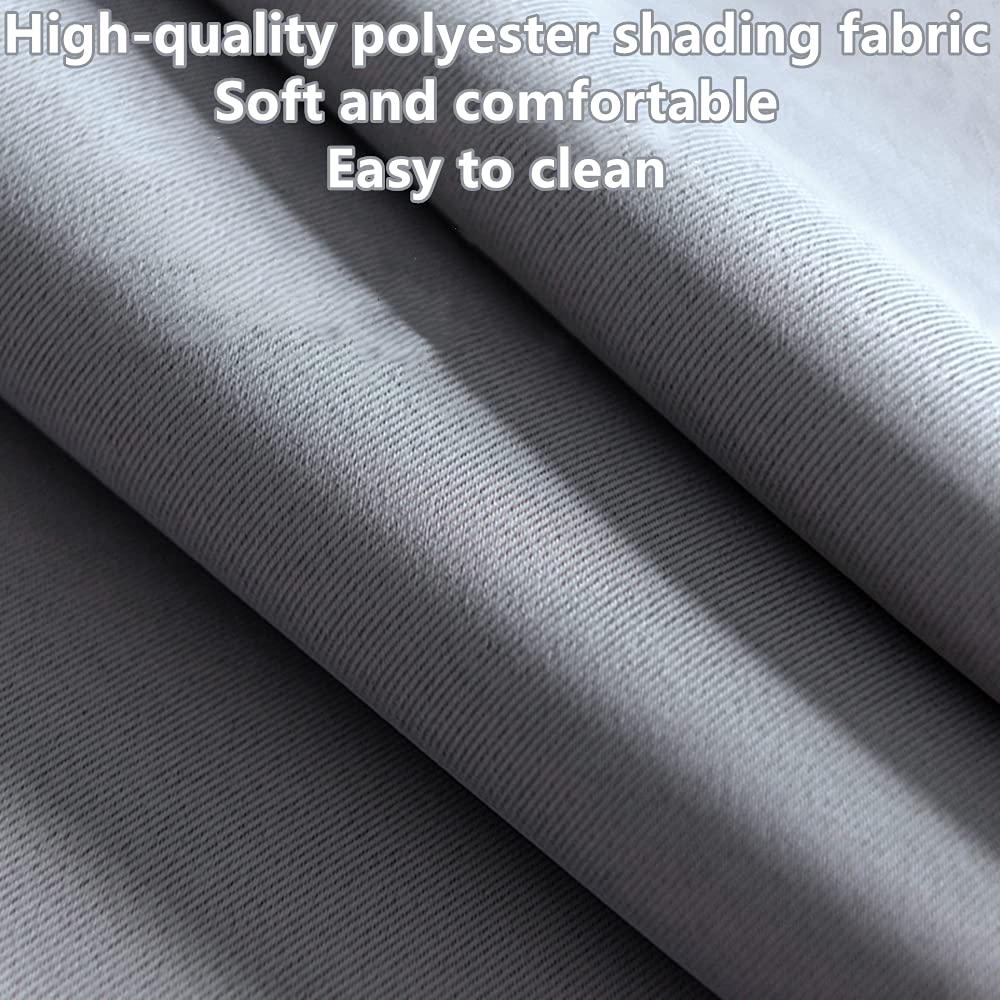 Thick Blackout Bunk Bed Curtains - Single Sleeper Canopy for Bedroom, Dorm & Home - Dustproof, Breathable Privacy Draperies for Better Sleep & Study | Perfect for Students, Kids Rooms & Small Spaces
