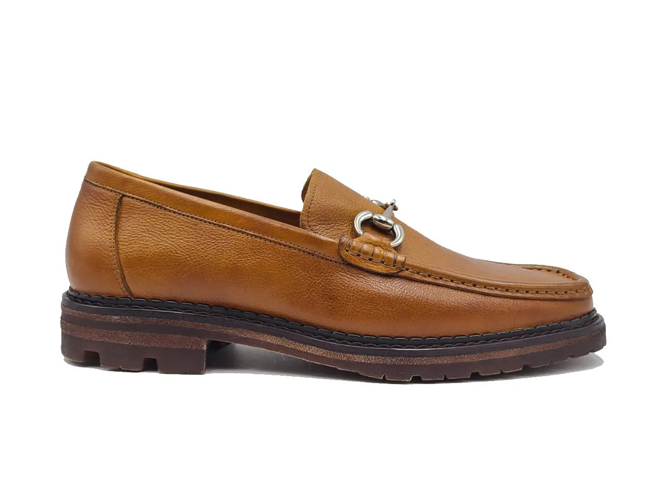 Horsebit Loafers with Lug Sole - Classic Comfortable Slip-On Shoes for Men & Women | Perfect for Office, Casual Wear & Travel