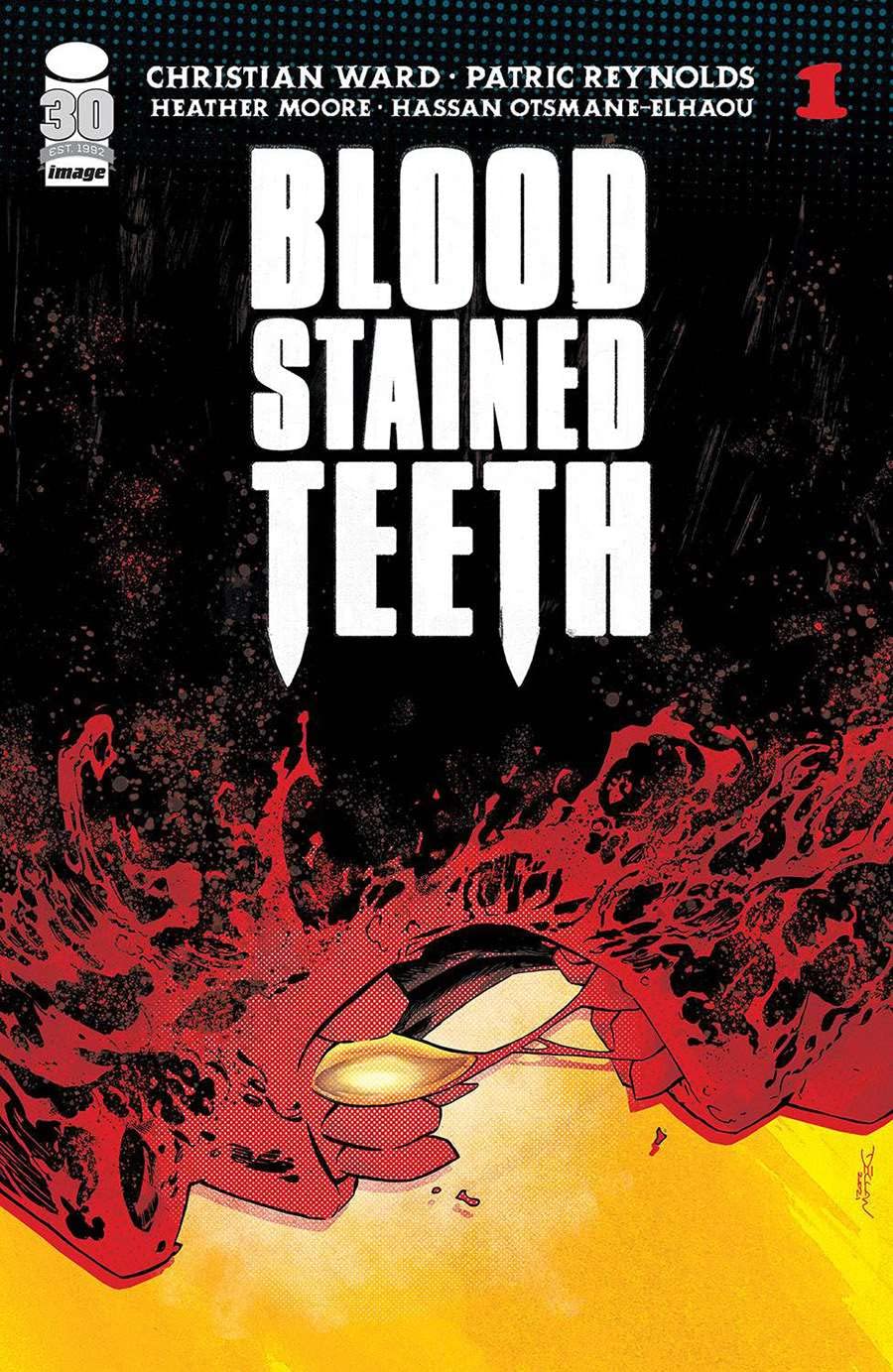 Blood Stained Teeth #1C VF/NM - Christian Ward Image Comic Book | Collectible Graphic Novel for Horror & Supernatural Fans - Perfect for Comic Conventions, Gifts & Display