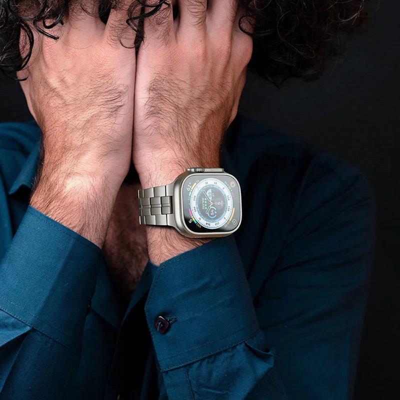 Bold Titanium Bracelet for Men - Durable & Stylish Titanium Bracelet for Everyday Wear, Workout, and Outdoor Activities