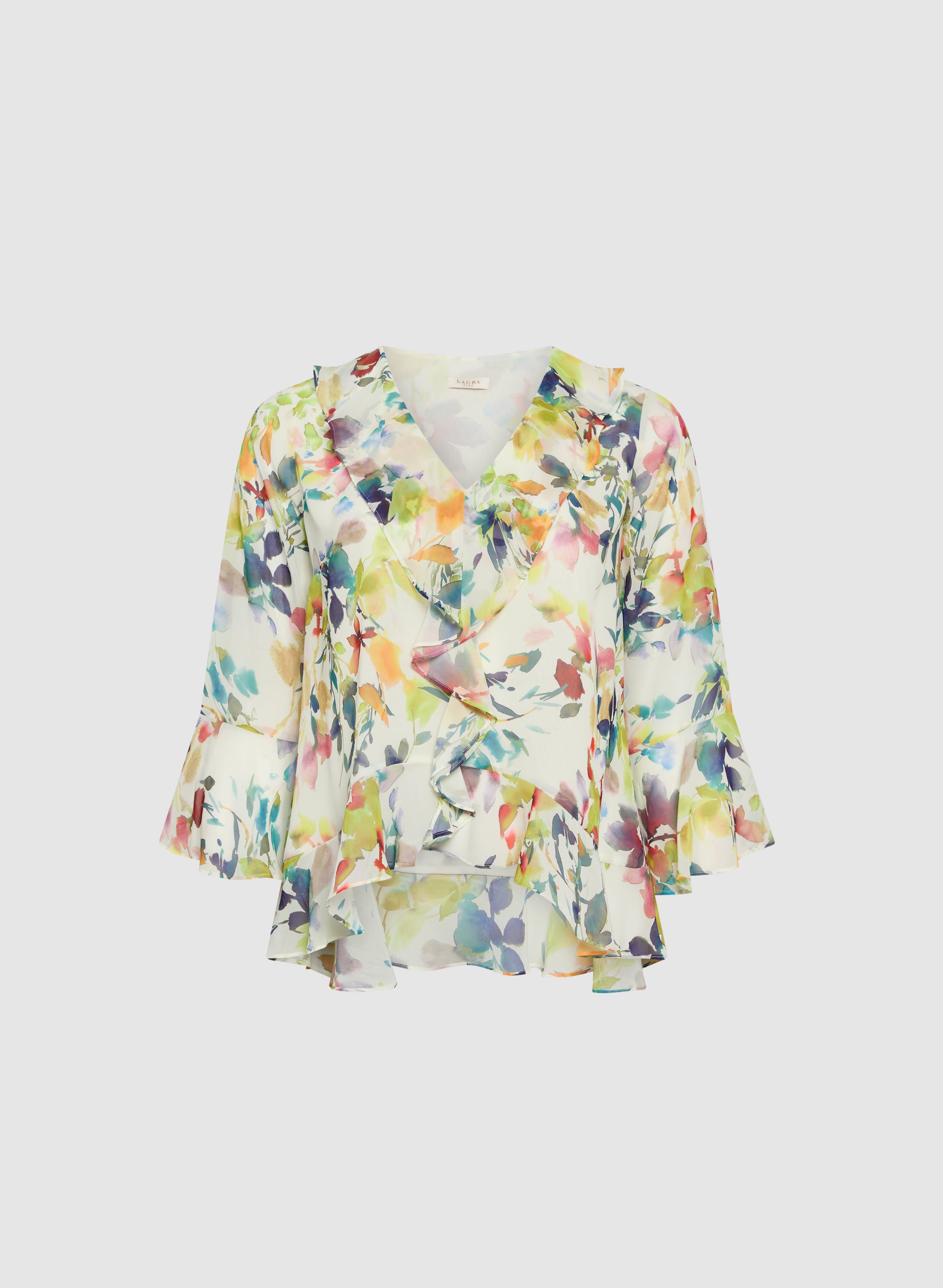 Floral Print Blouse Women's Fashion - Elegant Floral Top for Spring Summer Casual Wear | Perfect for Office, Dating & Vacation Outfits