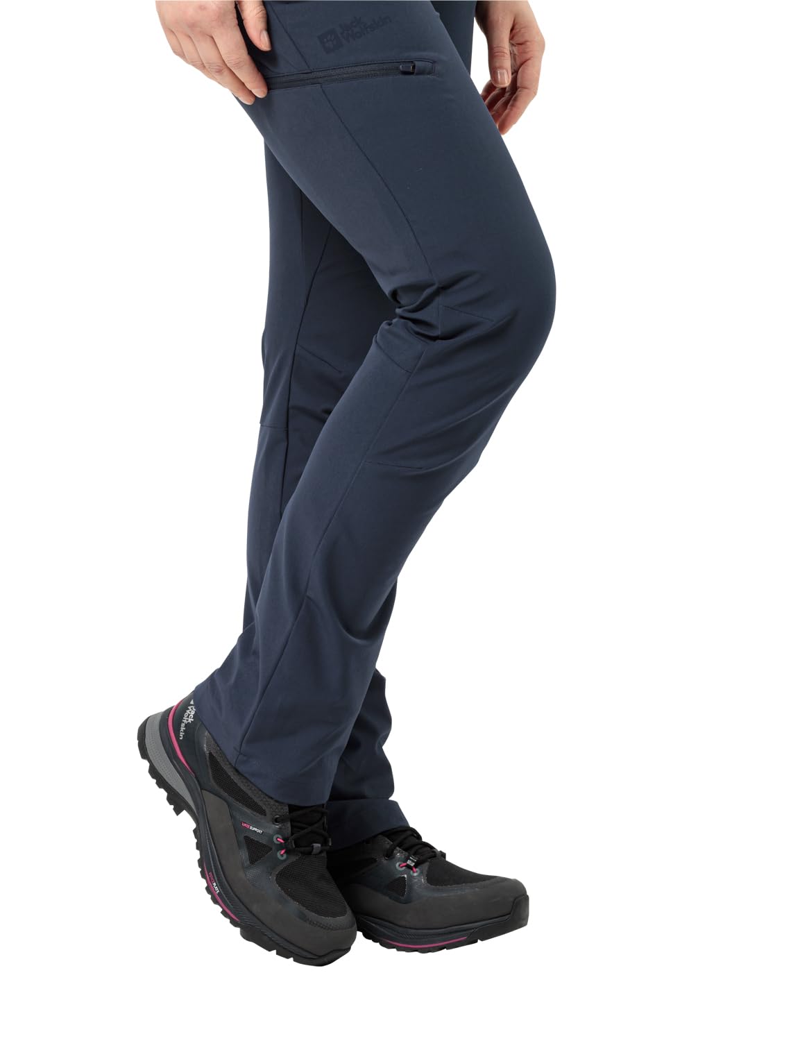Jack Wolfskin Women's Geigelstein Hiking Pants - Lightweight Waterproof Outdoor Trousers for Hiking, Camping & Travel Adventures