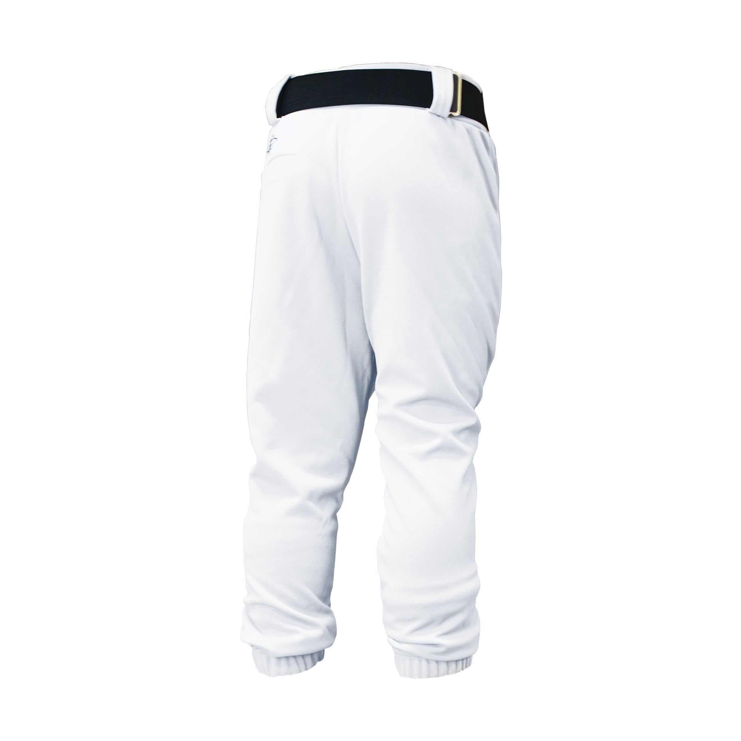 Easton Youth Pro Pull Up Baseball Pants - Comfortable & Durable Baseball Uniform Pants for Kids - Perfect for Little League, Practice & Games