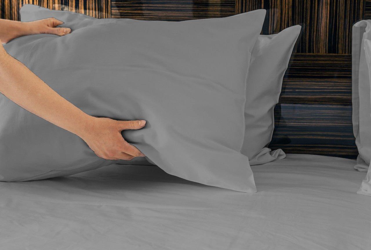DTY Bedding® Premium 100% Bamboo Viscose 2-Piece Pillowcase Set - Soft & Hypoallergenic Pillow Covers for Side Sleepers & Hot Sleepers - Perfect for Bedroom, Guest Room & Travel