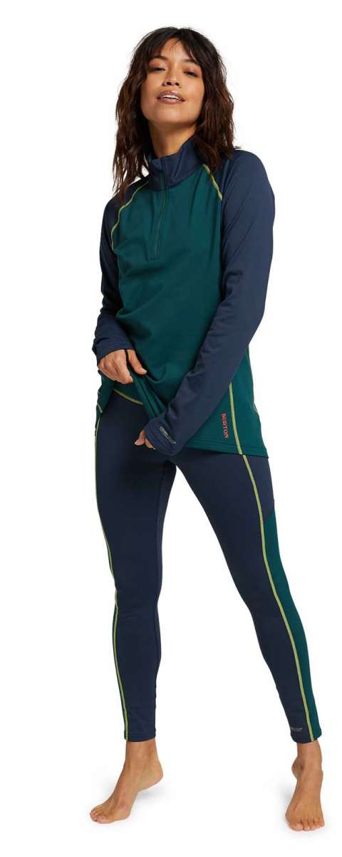 Burton Women's Heavyweight X Base Layer Pants 2020-2021 - Thermal Winter Leggings for Skiing, Snowboarding & Outdoor Activities