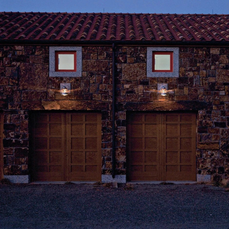 ALBERTSLUND Outdoor Wall Lamp - Weatherproof Exterior Light Fixture for Patio, Garden, Porch and Backyard Lighting