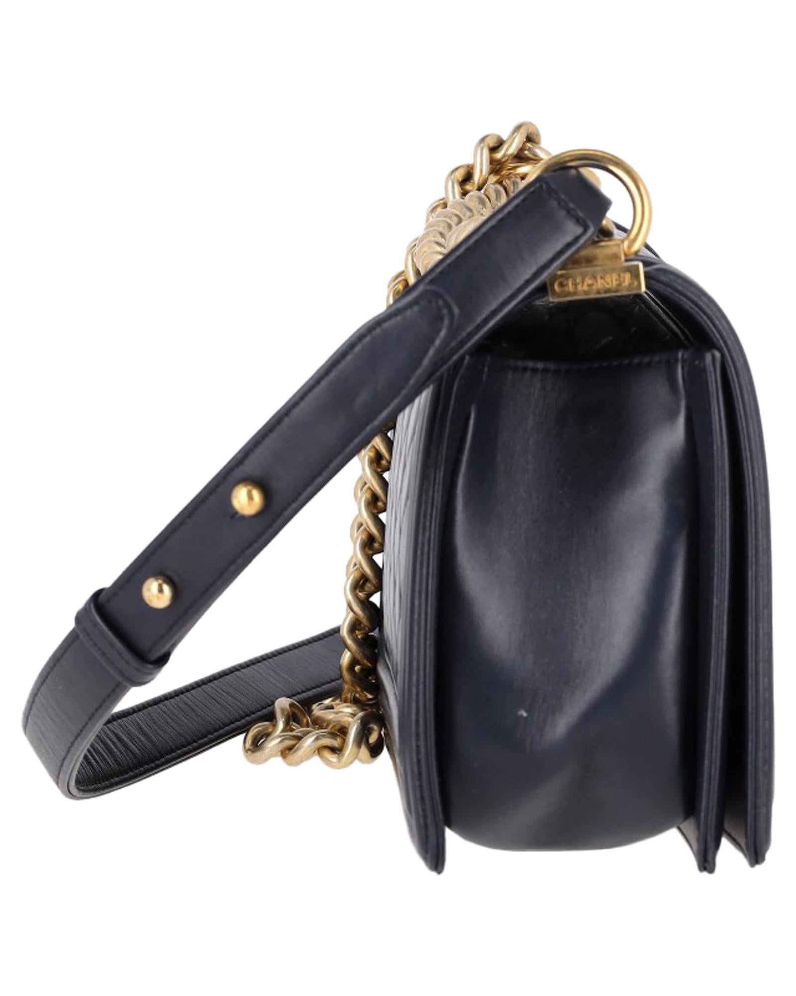 BOY CHANEL Classic Flap Bag Quilted Leather Crossbody Purse - Luxury Designer Handbag for Women, Perfect for Date Night & Evening Events
