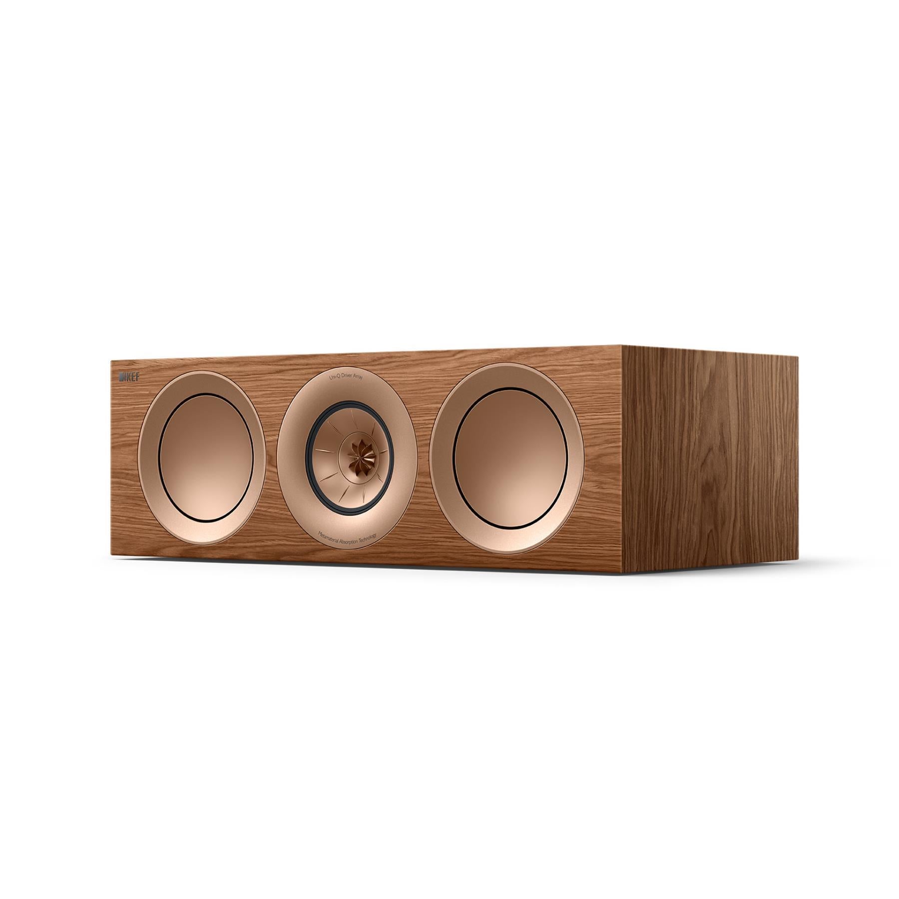 KEF R6 Meta Center Channel Speaker - High-Fidelity Home Theater Audio for Movies, Music & Gaming