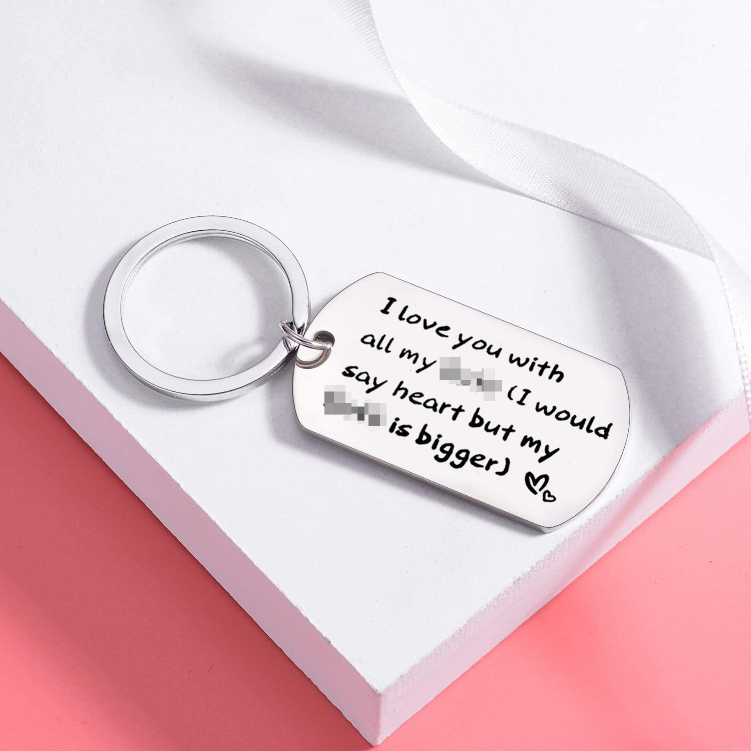 Funny Couples Keychains - Cute Boyfriend Girlfriend Gifts for Valentine's Day, Anniversary & Romantic Occasions - Perfect for Date Nights, Relationship Milestones and Sweet Surprises