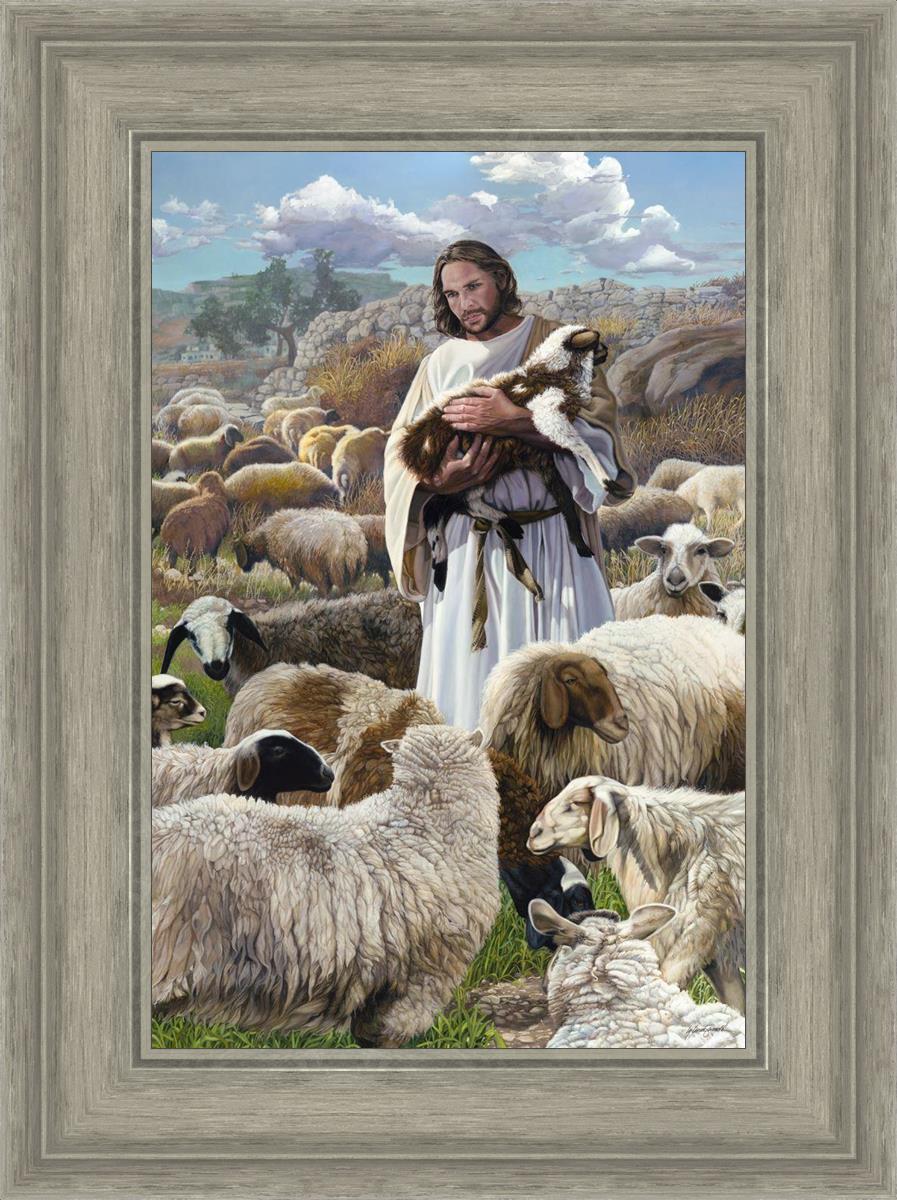 Finding The One By Liz Lemon Swindle - Inspirational Christian Art Print for Home, Office & Gift Giving - Perfect for Weddings, Anniversaries & Spiritual Decor