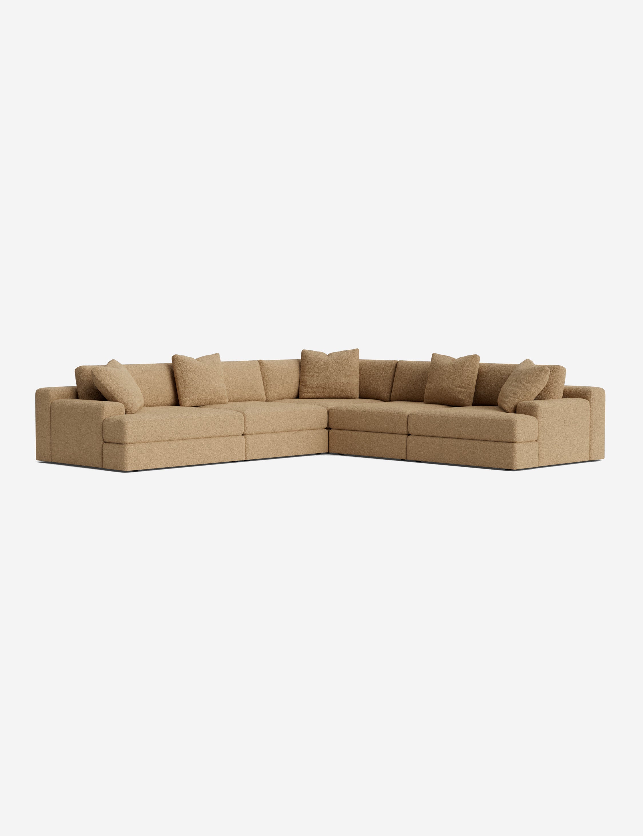 Felton Corner Sectional Sofa - Modern L-Shaped Couch with Storage Chaise for Small Spaces | Living Room, Apartment, Dorm Furniture | Comfortable & Stylish Home Decor