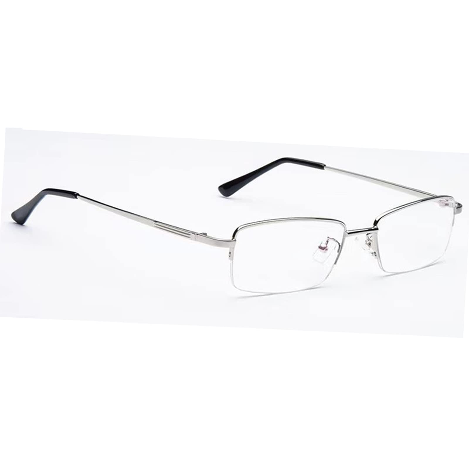 HUIHUIKK Metal Myopia Glasses for Men & Women - Distance Vision for Daily Use