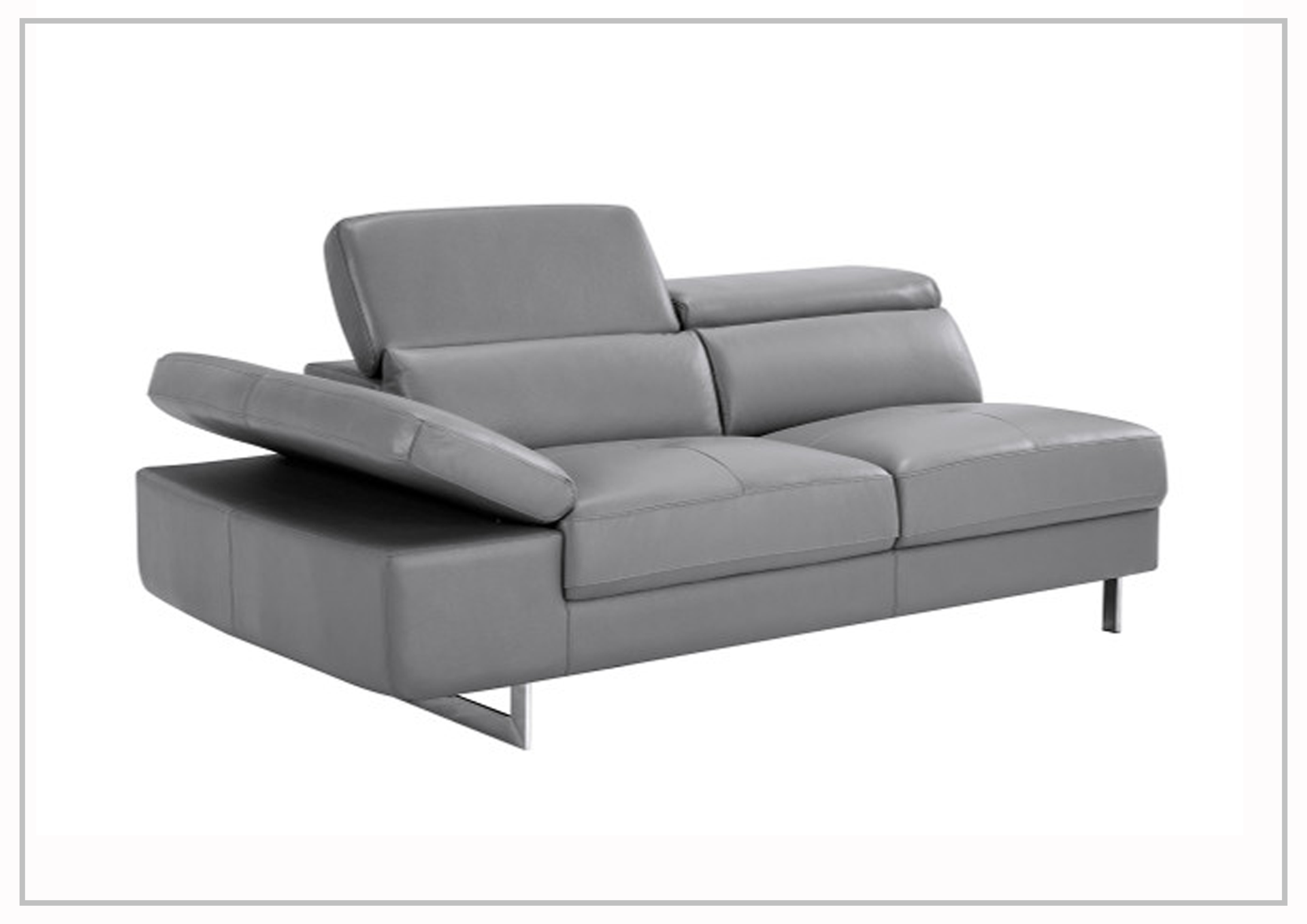 Gio Italia Cavour Mansion L-Shaped Italian Leather Sectional Sofa - Luxurious Modern Living Room Furniture for Home Theater & Family Gatherings