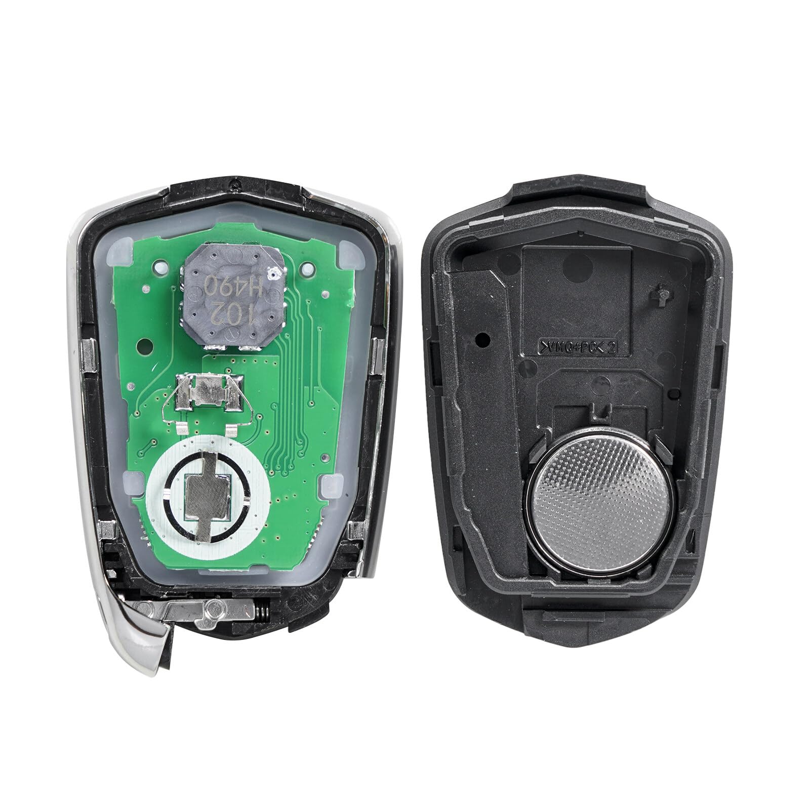 SCITOO 2 Pack Replacement Key Fob Remote for Cadillac ATS ATS-V CT6 CT6 Plug-in CTS CTS-V XTS (2016-2020) 433MHz HYQ2EB - Perfect for Key Replacement & Spare Car Accessories