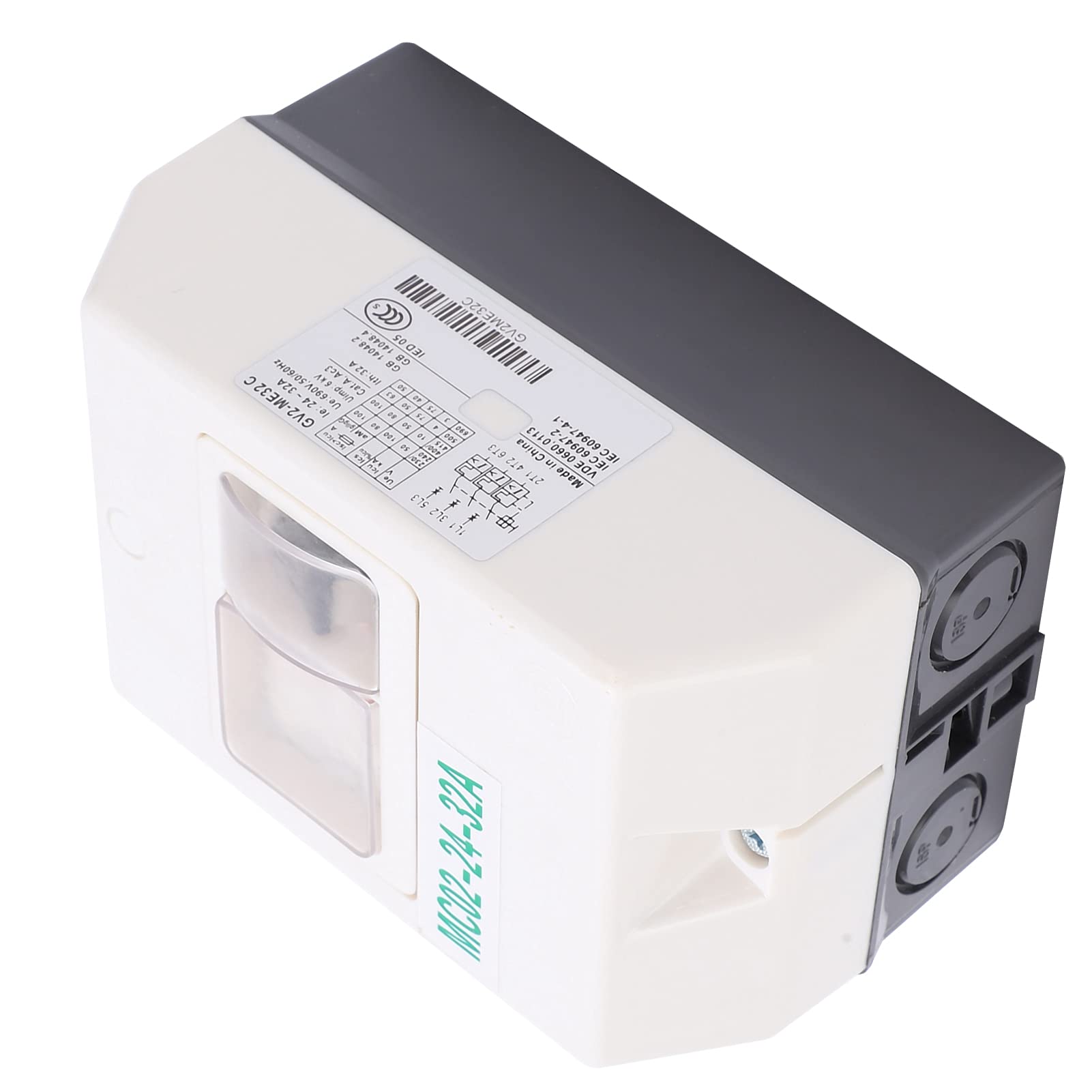 Waterproof Motor Circuit Breaker Switch - Industrial Grade Distribution for Motors | Perfect for HVAC, Pumps, and Heavy Machinery Protection