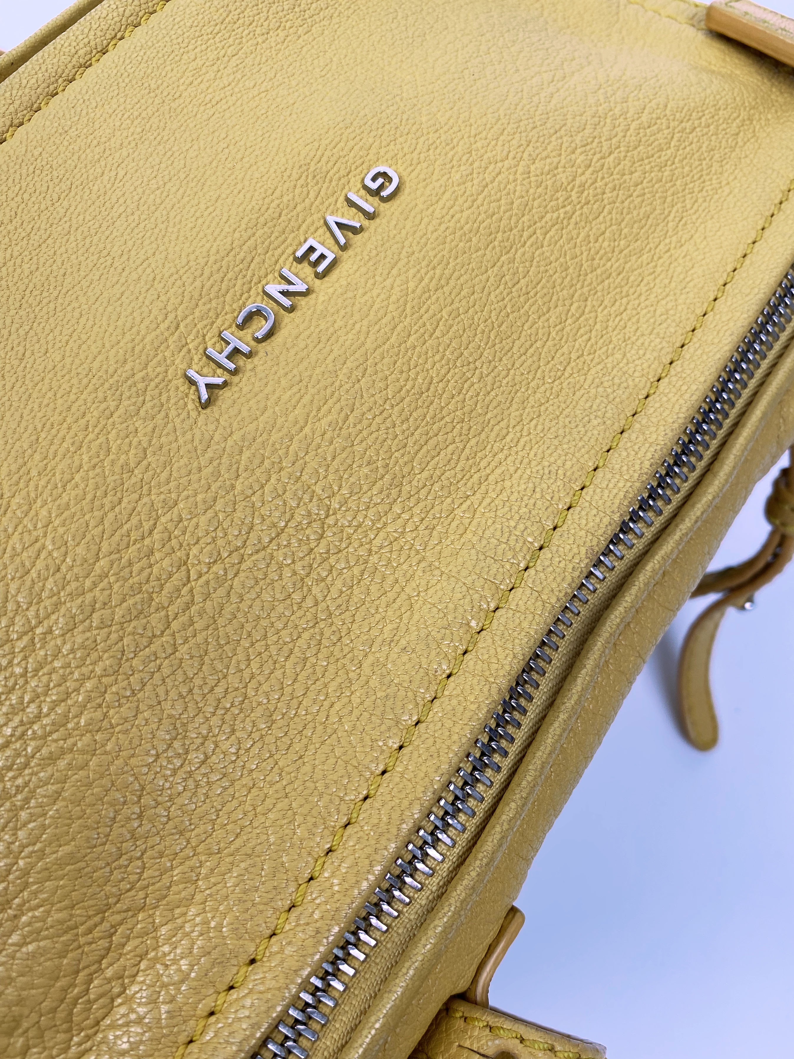 Givenchy Small Yellow Pandora Bag - Luxury Crossbody Handbag for Women | Perfect for Parties, Date Nights & Everyday Use