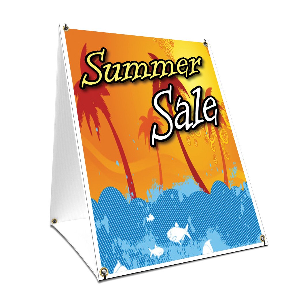 Summer Sale A-Frame Sidewalk Sign - 24