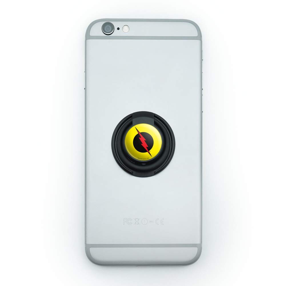 The Flash Reverse Flash Logo Mobile Phone Ring Grip Holder Stand - Perfect for Watching Videos, Taking Selfies, and Secure Phone Handling