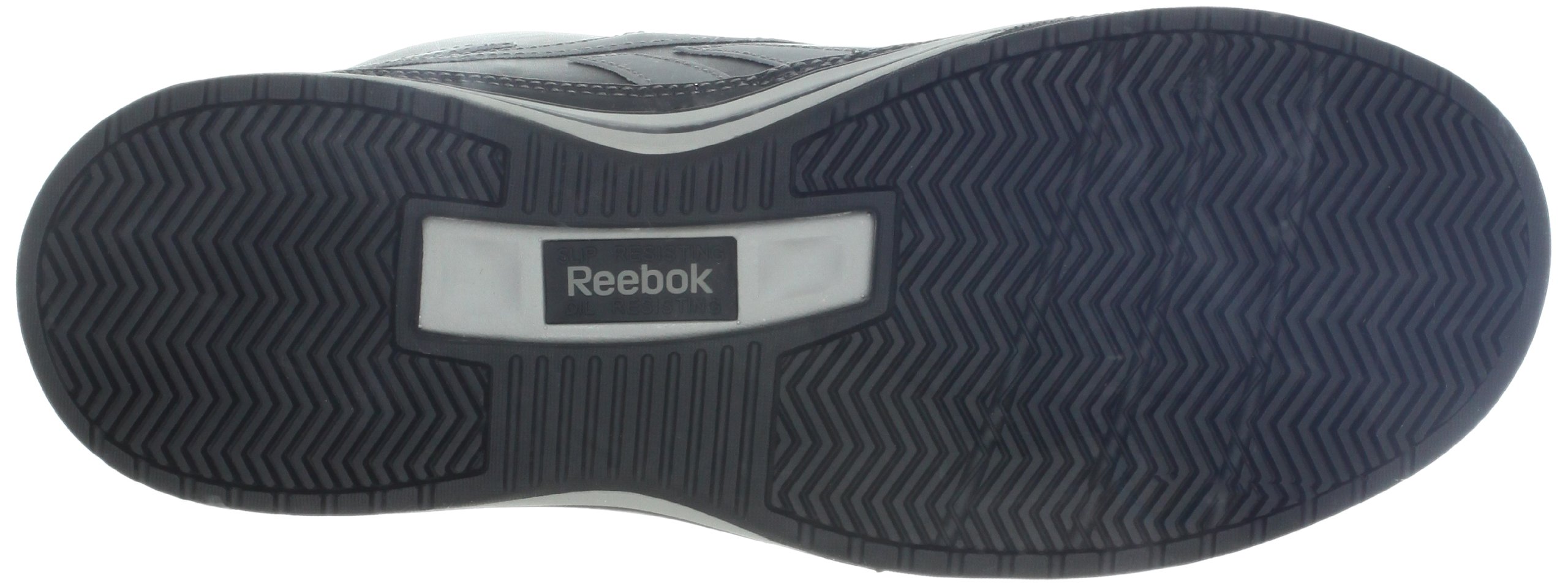 Reebok RB3755 Woha Men's Safety Work Shoes - Black/Grey - Slip Resistant & Comfortable for Construction, Warehouse & Industrial Use