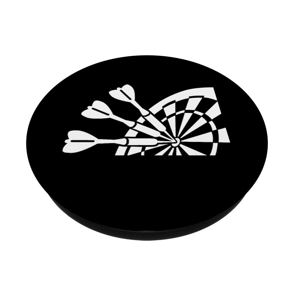 Premium Dartboard Design PopSockets Phone Grip & Stand - Secure Holder for iPhone, Android Smartphones & Tablets | Perfect for Game Rooms, Bars & Office Decor