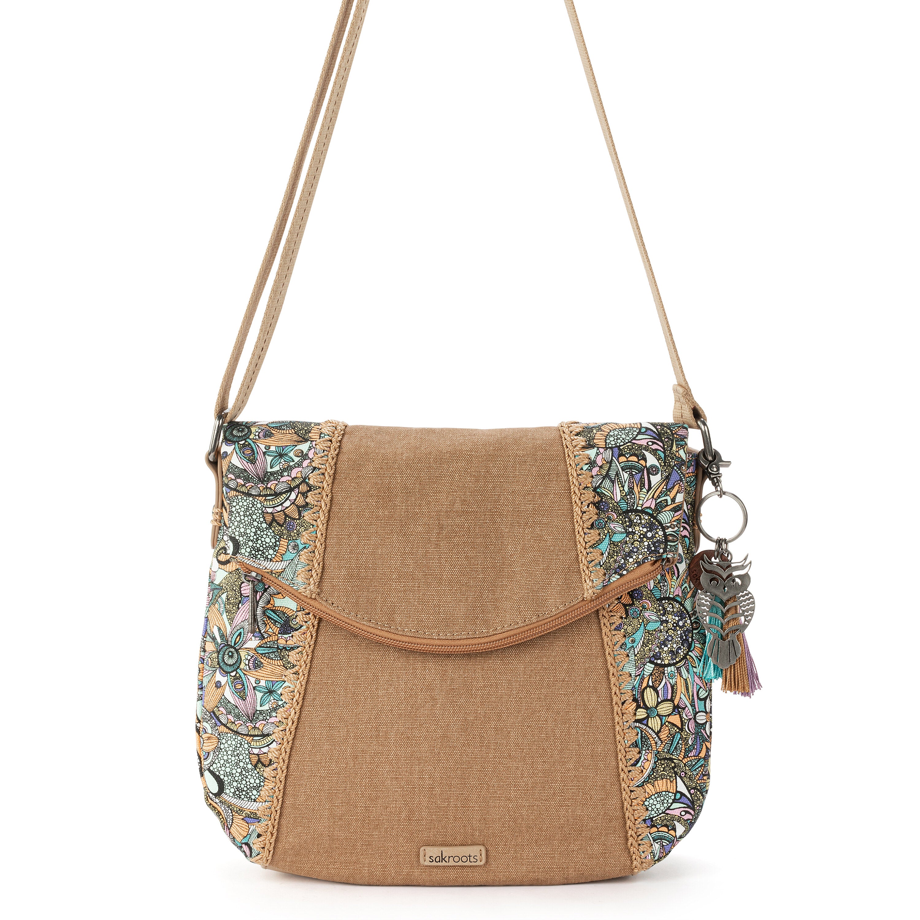Foldover Crossbody Bag for Women - Stylish Leather Shoulder Purse with Adjustable Strap, Perfect for Travel, Work & Everyday Use