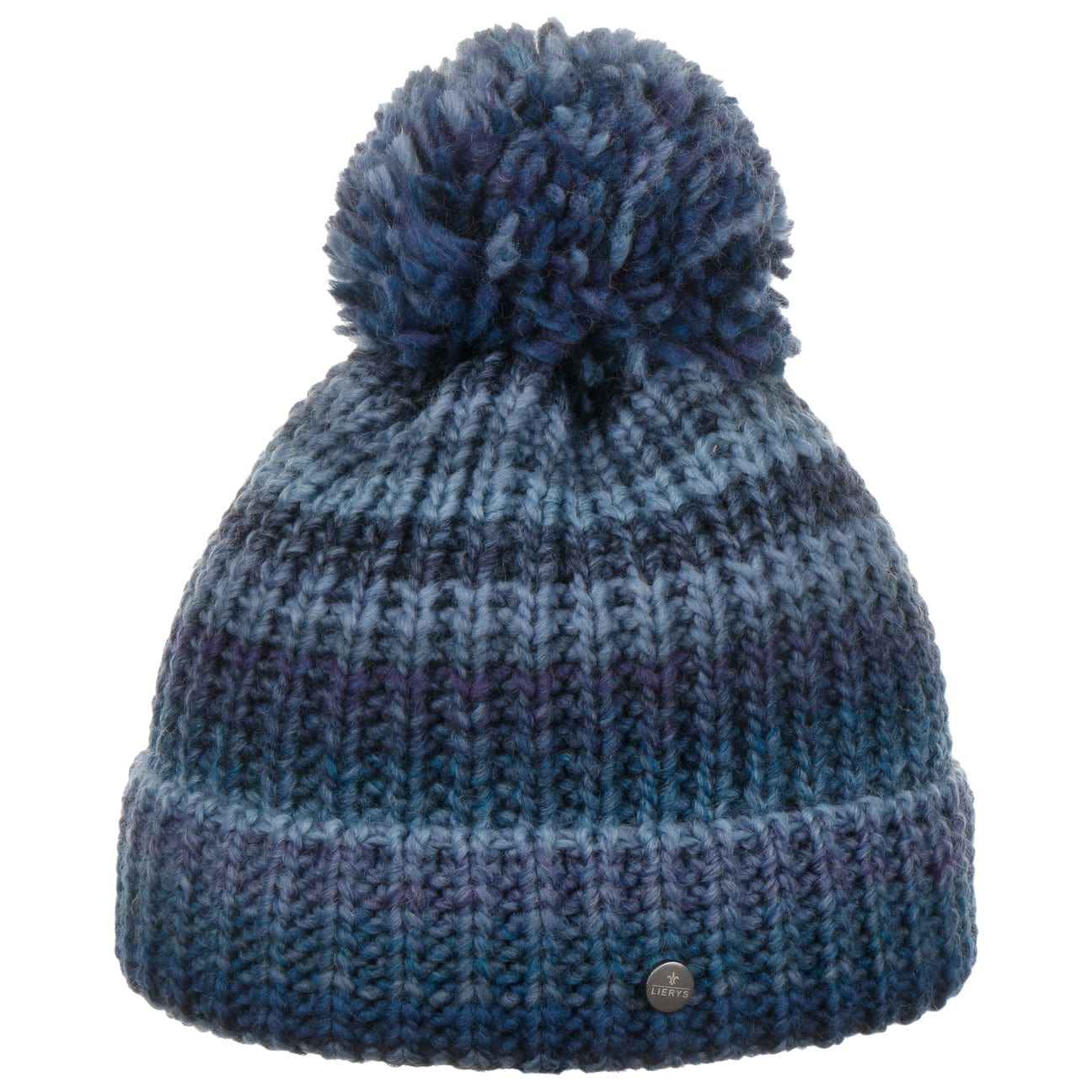 Lierys Finja Bobble Hat - Warm Winter Knit Beanie for Women & Men - Cozy Cable Knit Pom Pom Hat for Cold Weather - Perfect for Skiing, Snowboarding & Outdoor Activities
