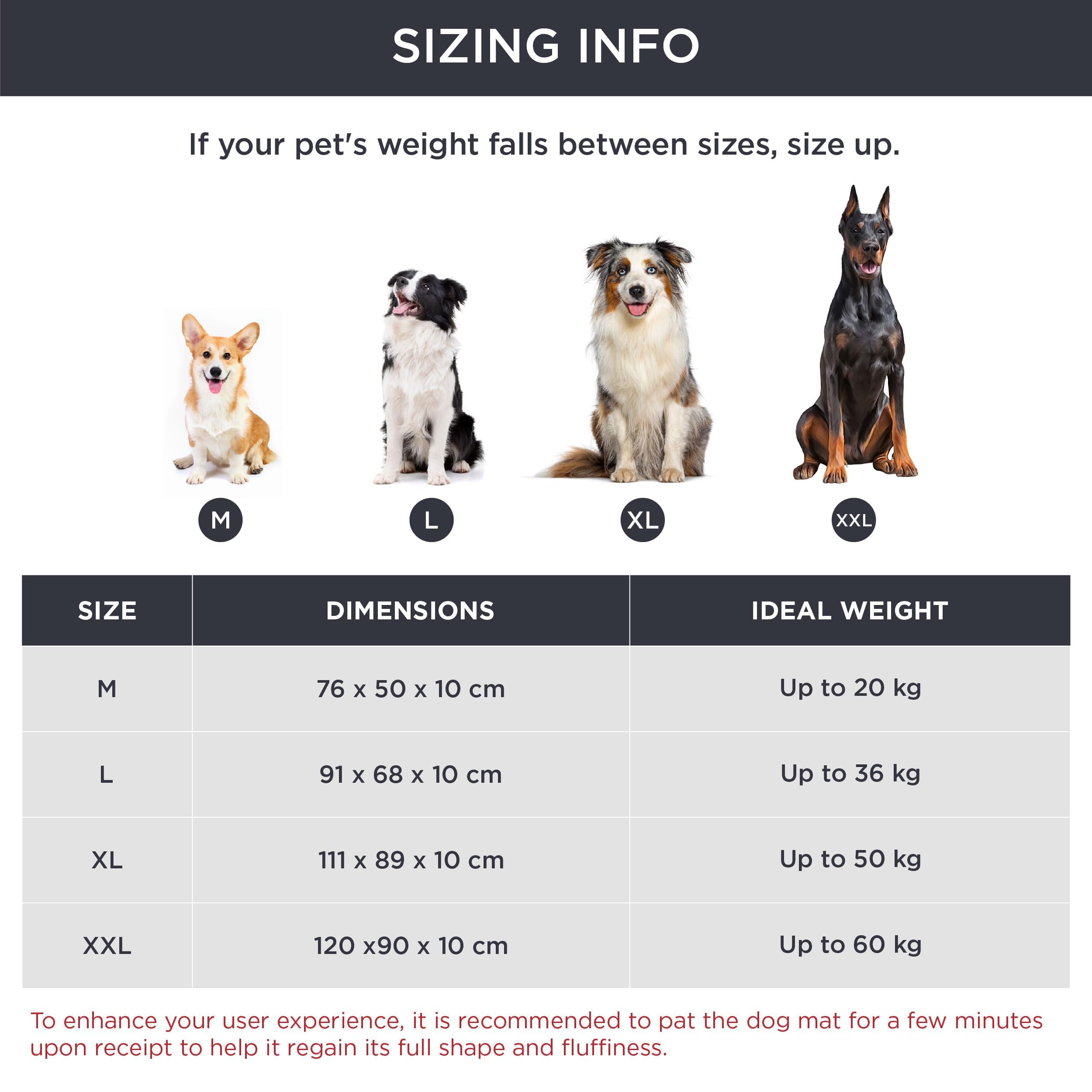 Bedsure Waterproof Dog Bed Extra Large - Washable XXL Dog Mattress for Large Dogs with Durable Oxford Fabric, Water Resistant Flat Pet Pillow for Dog Crate & Kennel, Black XL Dog Bed (111x89x10cm) - Perfect for Indoor, Outdoor & Travel Use
