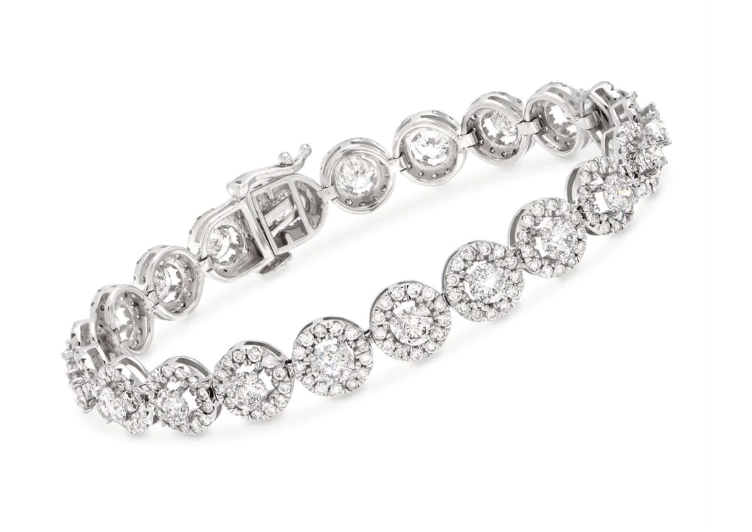 Diana Tennis Bracelet for Women - 14K Gold Plated Cubic Zirconia Tennis Bracelet | Elegant & Durable Jewelry for Parties, Weddings & Everyday Wear