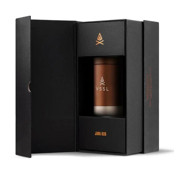 Premium VSSL Java G Hand Coffee Grinder - Portable Manual Burr Mill for Espresso, French Press & Pour Over - Perfect for Camping, Travel & Home Brewing