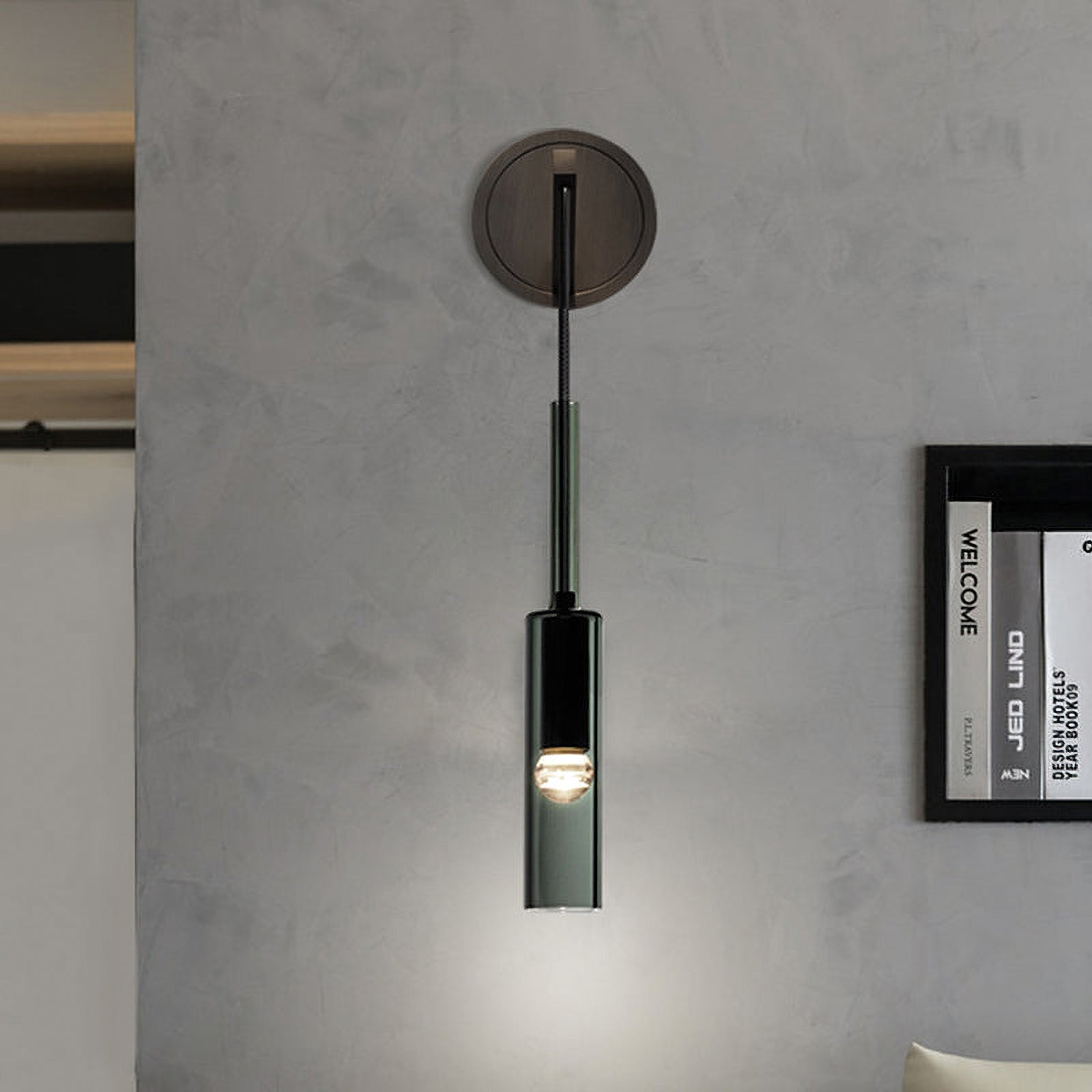 Charlot Sconce - Modern Wall Light Fixture for Living Room, Bedroom & Hallway | Elegant Home Decor Lighting | Perfect for Ambient & Accent Illumination
