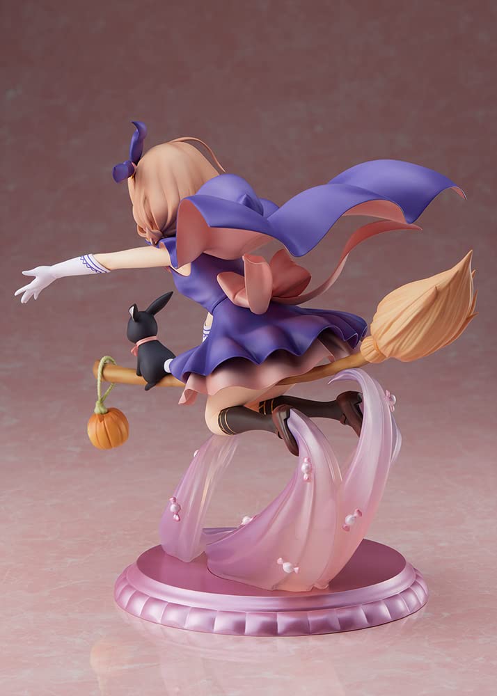 Plum The Order a Rabbit?: Cocoa (Halloween Fantasy Ver.) 1/7 Scale PVC Anime Figure - Perfect for Anime Collectors, Halloween Decor & Otaku Display