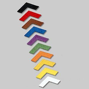 Iron-On Chevron Patches - Red - 20 Pack - DIY Clothing Embellishments for Jackets, Jeans & Backpacks - Washable Fabric Patches for Customizing Outfits