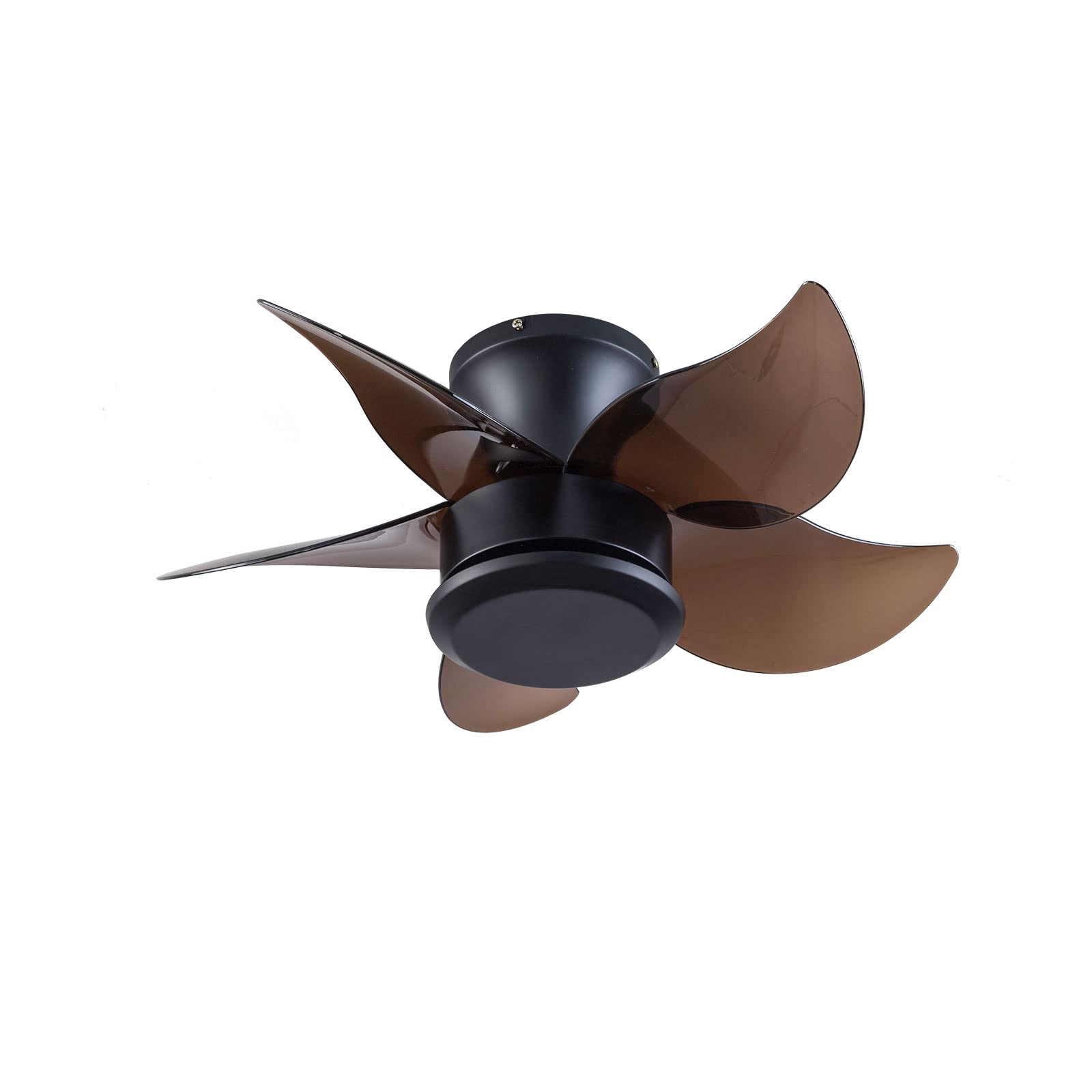 23 Inch Remote Control Ceiling Fan with Light - 5 ABS Blades, 6 Speed Settings, Timer & Reversible Function - Modern Chandelier Fan for Home, Office, Bedroom & Living Room - Energy Efficient Cooling & Stylish Lighting Solution