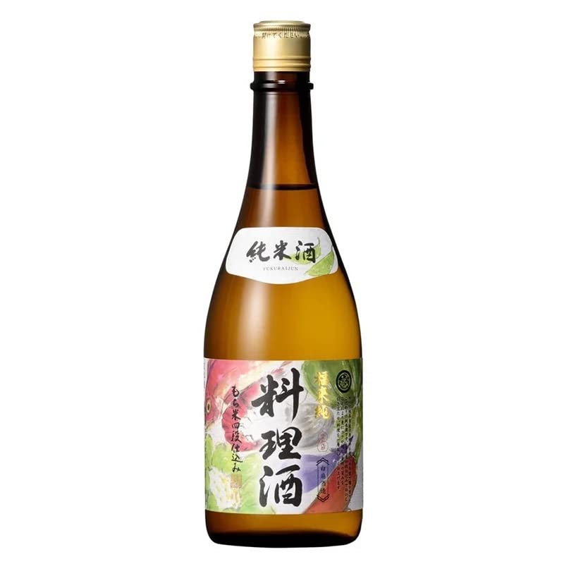 Premium Japanese Cooking Sake & Hon Mirin Set - 720ml Junmai Ryori Sake & 500ml Aged Hon Mirin - Authentic Japanese Rice Wine from Gifu - Perfect for Sushi, Teriyaki & Japanese Cuisine